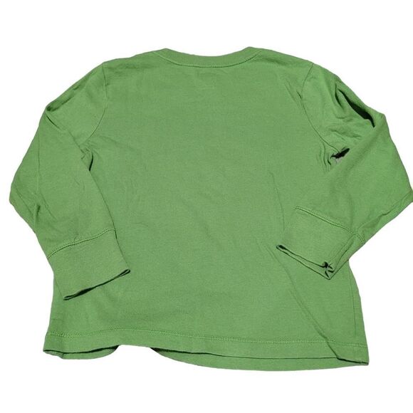 Old Navy green long sleeve shirt 5t - Picture 3 of 3